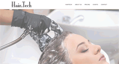 Desktop Screenshot of hairtechrockbrook.com